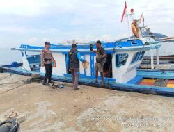 Sat Polairud Polres Pesawaran Gencarkan Pembinaan Keamanan Laut, Tegaskan Komitmen Jaga Kamtibmas Perairan