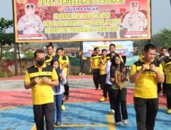 Sinergitas Tanpa Batas: Kapolres Pesawaran Ajak Personel dan Masyarakat Jaga Kebugaran Lewat Olahraga Bersama