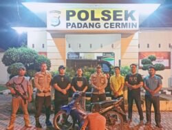 Motor Warga Raib di Sawah, Tekab 308 Presisi Polsek Padang Cermin Berhasil Ringkus Pelaku !
