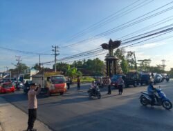 Polres Pesawaran Gelar Pam Rawan Pagi, Kapolres: Hadirnya Polisi Ciptakan Rasa Aman Pengguna Jalan