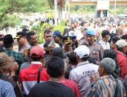 Polres Pesawaran Kerahkan 310 Personel, Aksi Damai Masyarakat Berlangsung Kondusif dan Aman