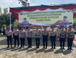 Kolaborasi Lima Polres, Polres Pesawaran Ikuti Simulasi Rayonisasi Pelatihan Dalmas Terpadu II di Pringsewu