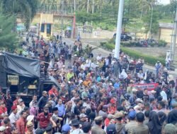 Ribuan Warga Geruduk DPRD Pesawaran, Tuntut Pengukuran Ulang HGU 04 PTPN VII di Desa Tamansari