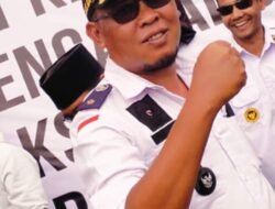 Kepala Desa Tanjung agung Sobri hakiki sampaikan HUT, bhayangkara ke 79