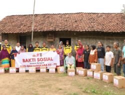 Hari Bhayangkara ke-79, Satlantas Polres Pesawaran Hadirkan Kepedulian Melalui Bansos