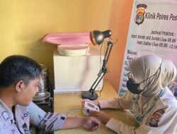 Peduli Kesehatan, Polres Pesawaran Layani Pemeriksaan Gratis bagi Personel, Keluarga, dan Masyarakat