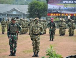Upacara Penutupan Diksarmil Dan Manajerial SPPI Batch III Satdik II E Yonif 9 Marinir Tahun 2025