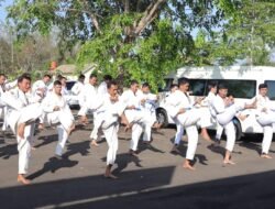 Polres Pesawaran Gelar Ujian Beladiri Polri untuk Personel UKP Periode 1 Januari 2026