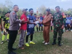 Desa Cipadang sambut HUT RI ke -80 dengan mengadakan turnamen
