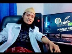 Pimpinan sholat santri kelana Himbau agar para pendemo tetap tertip dan tidak anarkis