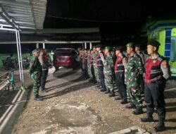 Apel Patroli Sinergitas TNI-Polri di Pagelaran, Tugas Berjalan Kondusif