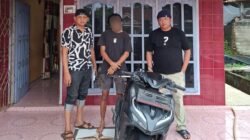 Gerak Cepat Tekab 308 Presisi Polsek Tegineneng Ungkap Penggelapan Sepeda Motor, Pelaku Utama Dalam Pengejaran