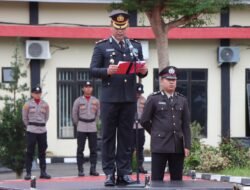 Polres Pesawaran Gelar Upacara Hari Pahlawan Nasional: “Pahlawanku Teladanku, Terus Bergerak Melanjutkan Perjuangan”