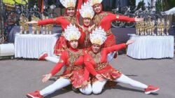 Kelurahan Kali Awi Ikuti Lomba Senam Kreasi Tabolabale