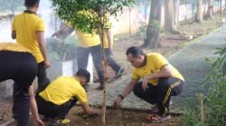 Wujudkan Lingkungan Kerja Bersih dan Nyaman, Polres Pesawaran Gelar Korve Serentak di Area Pelayanan Publik