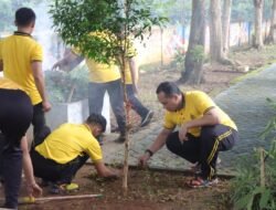 Wujudkan Lingkungan Kerja Bersih dan Nyaman, Polres Pesawaran Gelar Korve Serentak di Area Pelayanan Publik