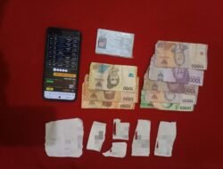 Tekab 308 Presisi Polsek Gedong Tataan Bongkar Praktik Judi Togel di Pesawaran, 5 Pelaku Diamankan Bersama Barang Bukti