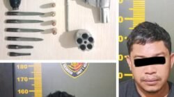 Tak Berkutik Saat Dikejar, Pembawa Senpi Rakitan dan Amunisi Aktif Diamankan Tekab 308 Presisi Polres Pesawaran