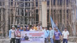 Peduli Kampung Halaman, Ny. Linda Hendy Antariksa Salurkan Bantuan Material untuk Pembangunan Masjid Jami’ An-Nur di Pesawaran