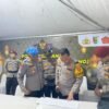 *Pastikan Kesiapan Gerbang Masuk Pesawaran, Kapolres Cek Pos Pam Exit Tol BHO dan Tugu Keris