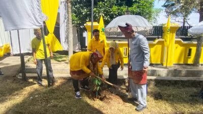 Gerakan Lampung Menanam (GELAM), Menjadi Awal Pembukaan Musda V Partai Golkar Kabupaten Pesawaran.