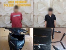 Residivis Kasus Curas Berinisial R Kembali Diringkus Tekab 308 Presisi Polsek Kedondong Usai Gasak Motor Anggota DPRD