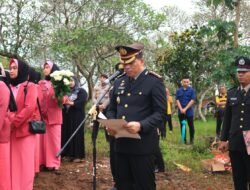 Polda Lampung Berduka: Kapolda Hadiri Upacara Pemakaman Bripka Anumerta Arya Supena yang Gugur Dalam Tugas