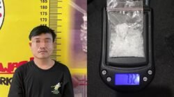 Bawa Sabu Ukuran Sedang, Karyawan Swasta Asal Bandar Lampung Diringkus Satres Narkoba Polres Pesawaran