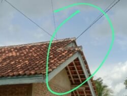 Diduga Abaikan Keselamatan, Pt.Tunas Link Indonesia ,Pasang Kabel Tanpa Tiang dan Menumpang di Rumah Warga