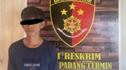 Lacak Keberadaan Pelaku Hingga Way Ratai, Tekab 308 Polsek Padang Cermin Ringkus Tersangka Curat Motor Vario