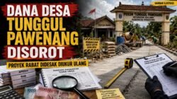 Dana Desa Tunggul Pawenang Rp2,01 Miliar Baru Dua Tahun Disorot, Proyek Rabat Ratusan Juta Didesak Diukur Ulang