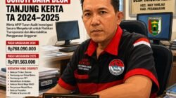 LSM KPK-RI Soroti Realisasi Dana Desa Tanjung Kerta TA 2024–2025, Minta APIP Turun Audit Investigasi