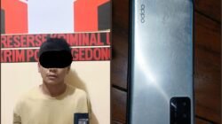 Tekab 308 Polsek Gedong Tataan Ringkus Pelaku Spesialis Curat di Kontrakan Natar, Dua LP Kasus Pencurian Berhasil Diungkap