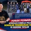 PEMUDA PESAWARAN, APRESIASI KINERJA POLRES PESAWARAN BONGKAR PENIMBUNAN SOLAR DI GEDONG TATAAN