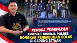 PEMUDA PESAWARAN, APRESIASI KINERJA POLRES PESAWARAN BONGKAR PENIMBUNAN SOLAR DI GEDONG TATAAN