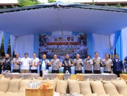 Polda Lampung Ungkap Kejahatan Ekonomi, Amankan Rokok Ilegal, Merkuri Tanpa Dokumen, dan Produk Impor Ilegal