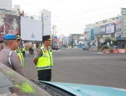 Polisi Hadir untuk Masyarakat, Kapolda dan Wakapolda Lampung Turun ke Jalan